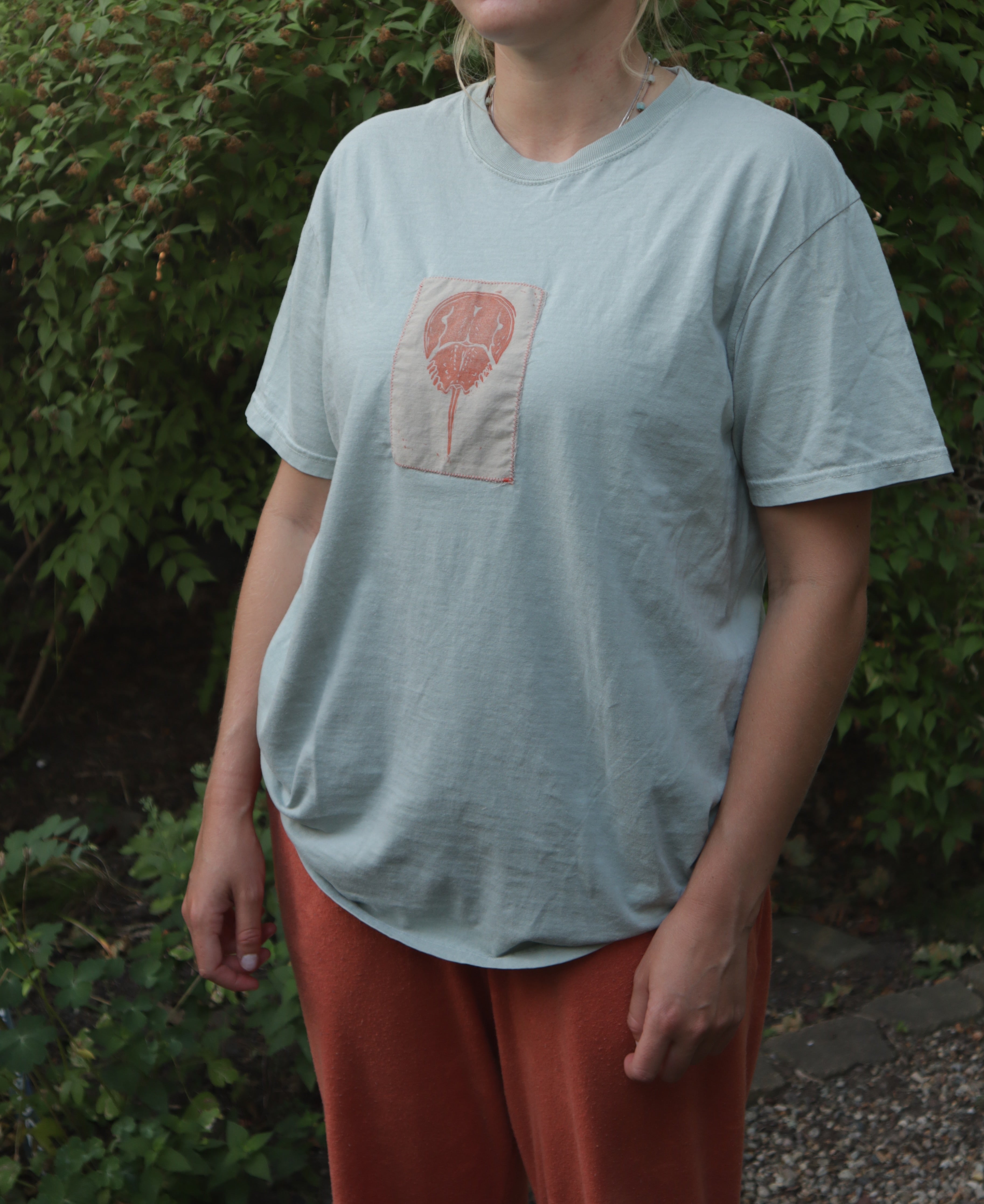 Cotton Colors Short Sleeve Horseshoe Crab Shirt-- All Sizes Available