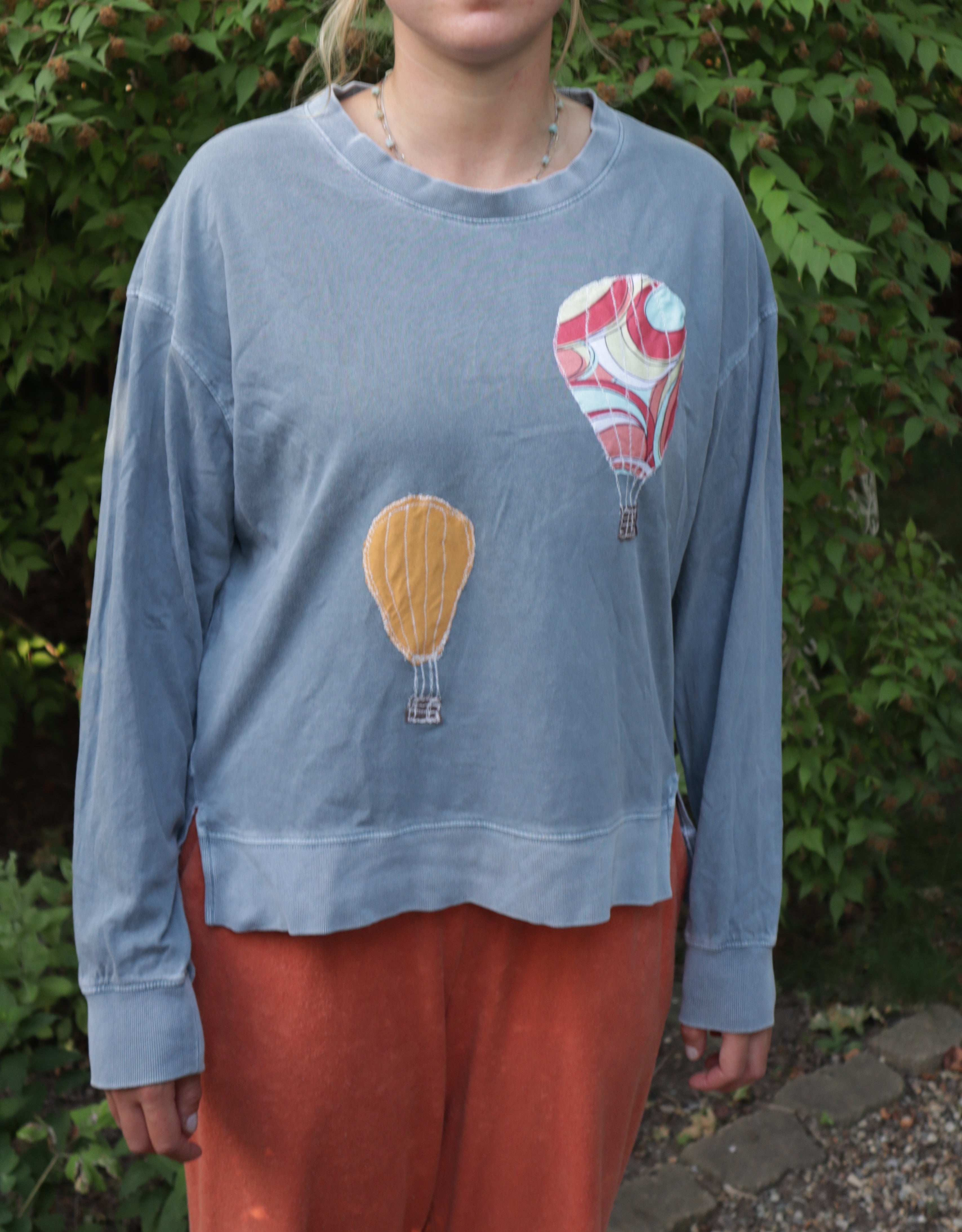 Long Sleeve Hot Air Balloon Shirt