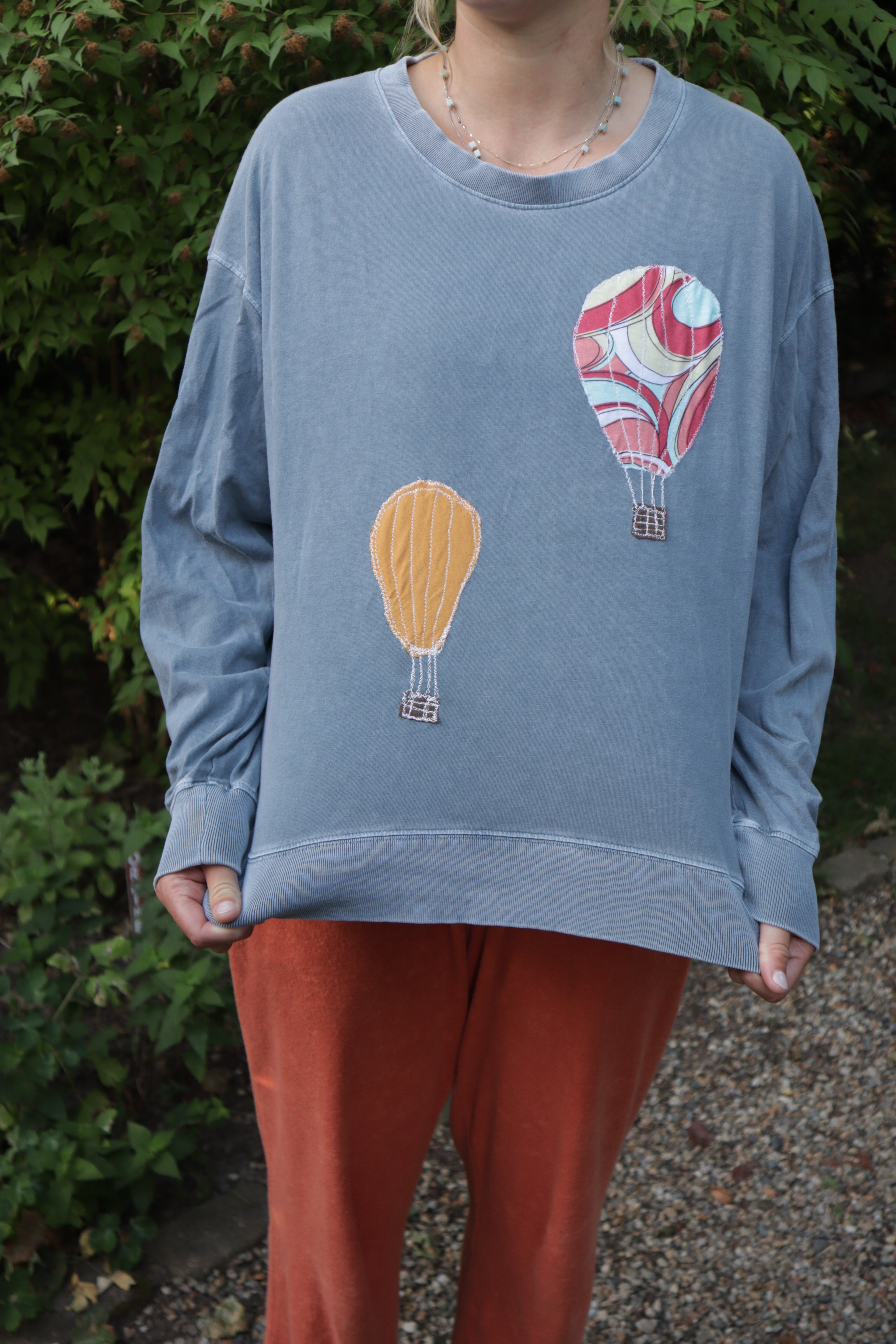 Long Sleeve Hot Air Balloon Shirt