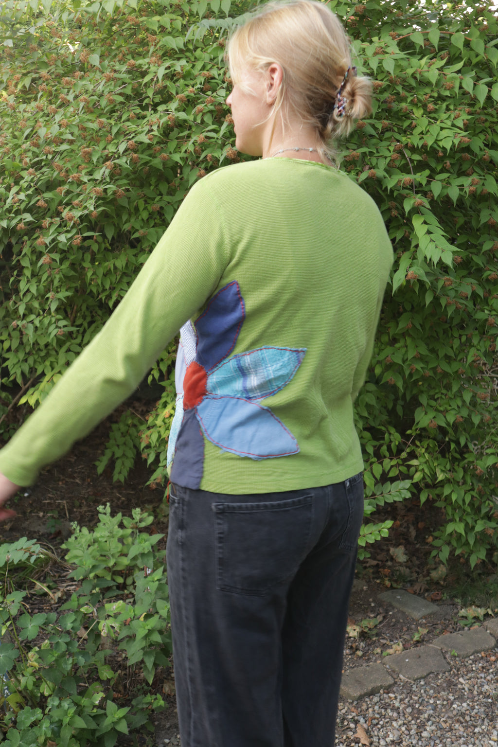 Long Sleeve Flower Shirt