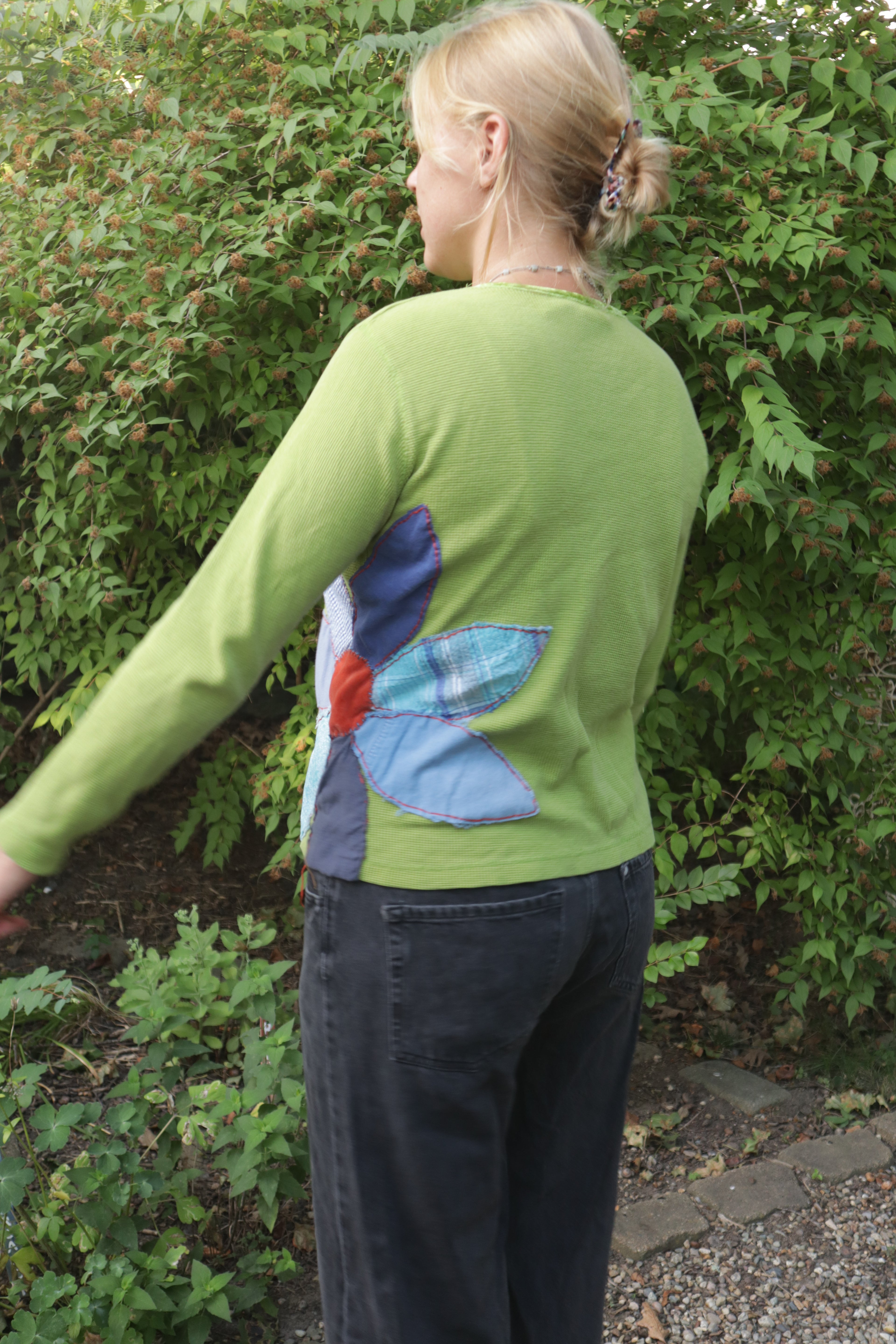 Long Sleeve Flower Shirt