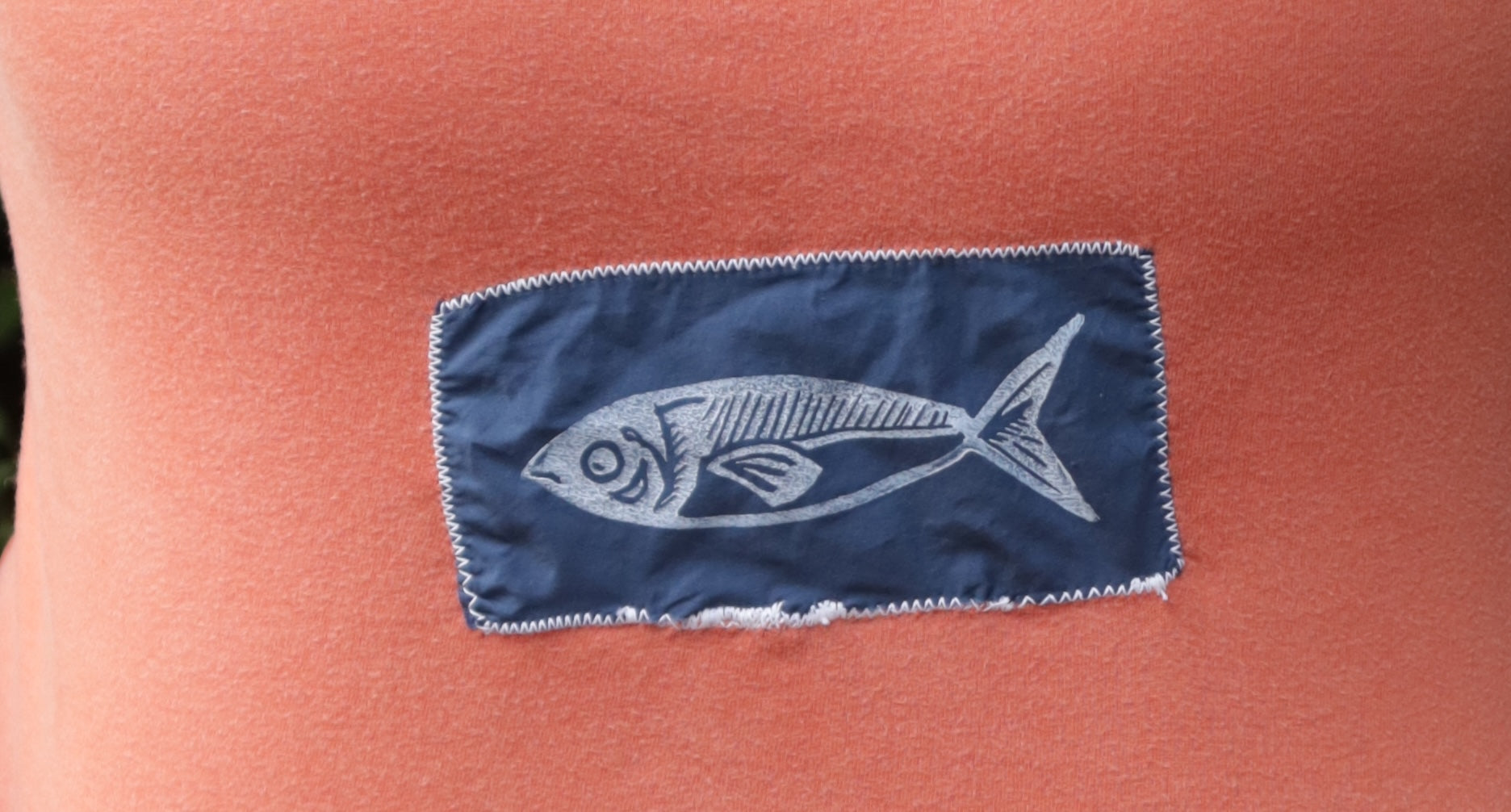 Fish Print Tank Top